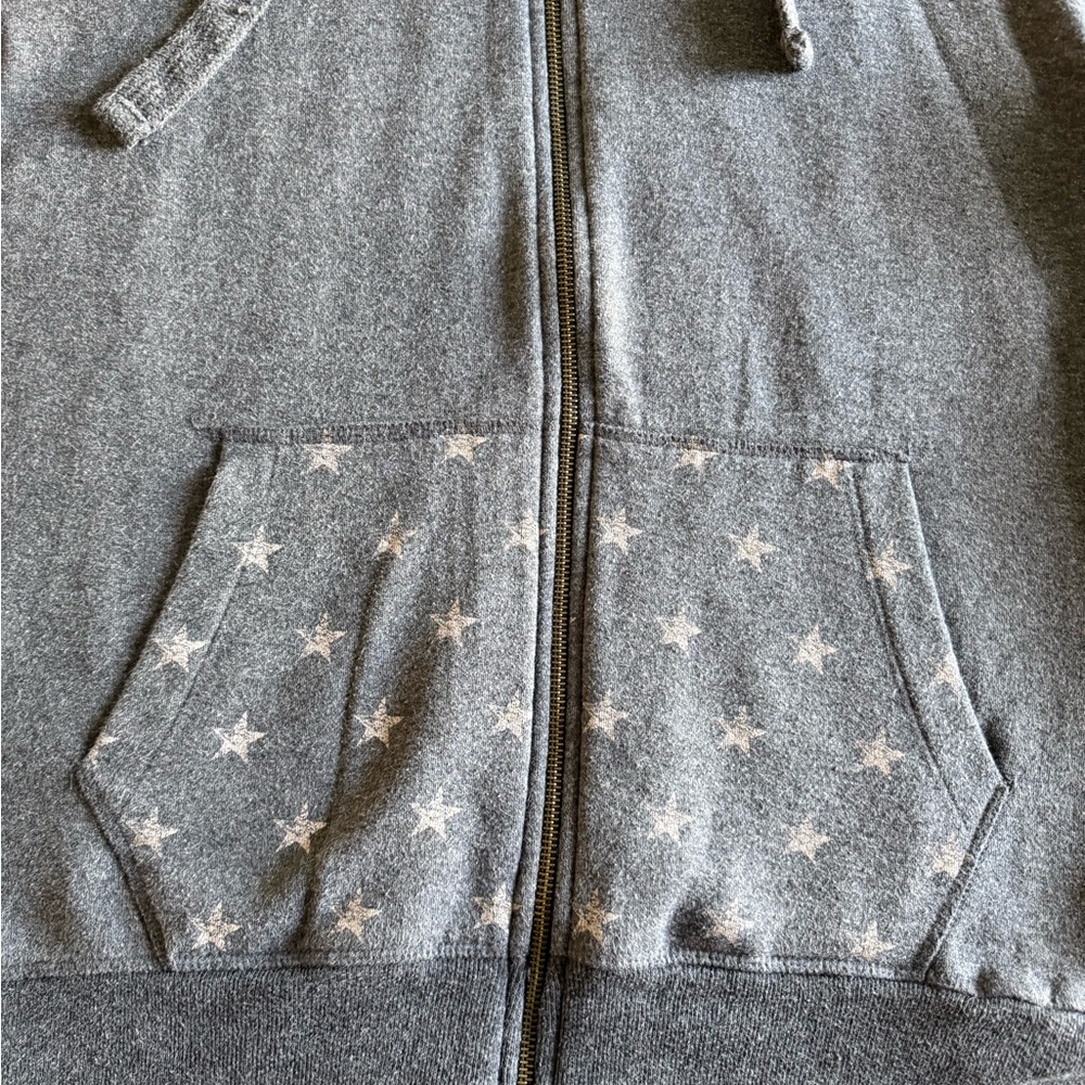 X-S-IVE Hoodie with Star Pattern Size X-Large - Picture 3 of 6
